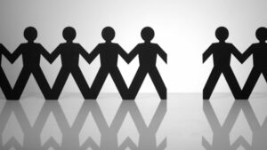 A group of remote workers and one is missing showcasing manage absence policy